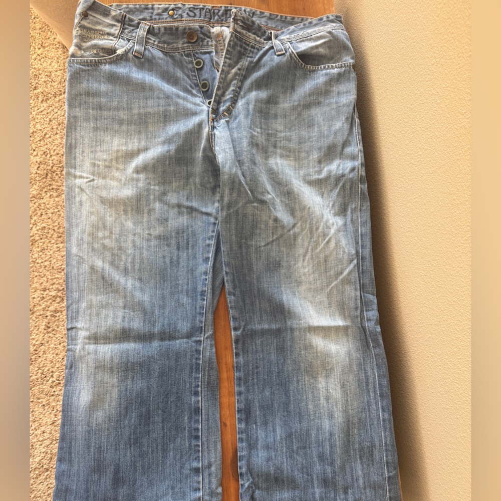 G-Star Men’s Jeans vintage wash 33wx32l regular fit straight leg - Picture 6 of 6